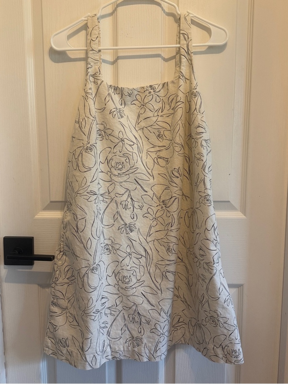 a new day Cream Floral A-Line Sundress